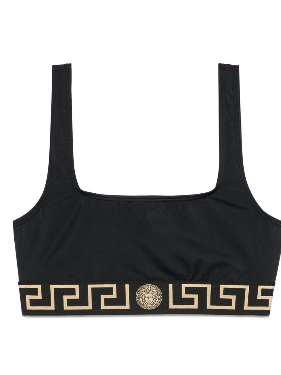 Affordable bikini Greca-detailing Versace top Women 0328